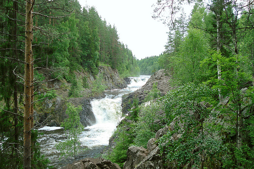 Водопад Кивач